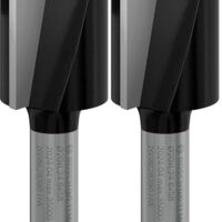 Bosch-Nutfräser-Zubehör, 2 Stück pro Packung, für Holz, Ø 20 mm, Arbeitslänge 25 mm