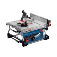 Bosch Tischkreissäge mit Schnittbreite von 825 mm und elektrischem Antrieb für präzise und lange Schnitte