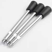 3 x Fräsmaschinengriff, M12 × 210 mm, Zubehör für Bohrmaschinen, Griff für Fräsmaschine, Drückergriffstangen