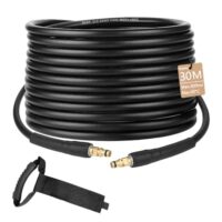 Hochdruckschlauch für Kärcher-Reiniger Zubehör, Verlängerung für Hochdruckreiniger mit Click Quick Connect Stecksystem und 30 Meter Länge