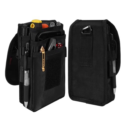 Multitool-Werkzeugbeutel mit verschiedenen Werkzeugen, ideal für Tischler, Gärtner und Dachdecker