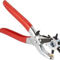 Zhenghebuy Lochzange, Leder Locher Werkzeug, Multi-Size Belt Hole Puncher, Leder Stanzer, Gürtellochzange, Lochzange Papier für Gürtel, Werkzeug, Sättel, Schuhe, Stoff, DIY 2-4.5mm
