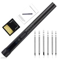 Lötkolben Kit 90W digital DC/PD, schnelle Erwärmung von 150-450°C, Lötkolben für Heimwerker und Handwerk