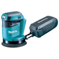 Makita 18V Exzenterschleifer Solo für Heimwerker und Profis, hochwertiges Werkzeug mit hoher Präzision und kompakter Bauweise