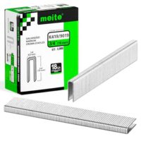 Tackerklammern 18 Gauge, 5,7 x 19 mm, verzinkt, Typ 90, für Drucklufttacker und Polsterarbeiten