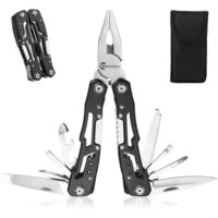 Multitool-Werkzeug mit Zange, 13 in 1 Zange Schraubendreher Messer Säge und anderen Funktionen - ideal für Freizeit, Camping und Outdoor-Aktivitäten