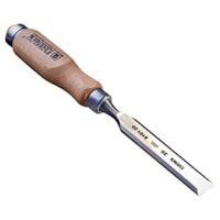 Narex Stechbeitel mit flacher Klinge aus Cr-Mn-Stahl und ergonomischem Buchehaft für Herstellung von Flächen