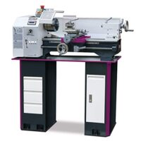 Hochwertige Drehmaschine für Profis und Hobbyisten, Optimum Drehmaschine OPTIturn TU 2304 mit robustem Aufbau und genauen Abmessungen, ideal für präzise und effiziente Dreharbeiten