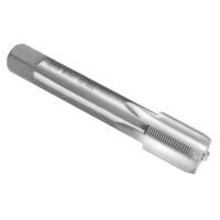 Metrischer Hand-Gewindebohrer M18 x 1 aus HSS6542(M2) Schnellarbeitsstahl für Gusseisen, Kupfer und Kunststoff