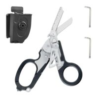 Multifunktionales Notfallwerkzeug mit 6 praktischen Funktionen, darunter Schraubenschlüssel, Fensterbrecher, Zange und Schere. Ideal für Sanitäter, Feuerwehrleute und Outdoor-Aktivisten.