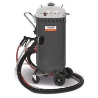 Unicraft mobiles Sandstrahlkabine MSSG 105 A für verschiedene Strahlgüter mit integrierter Absaugung und niedrigem Luftbedarf