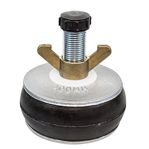 Verstellbarer Rohrstopfen aus Aluminium für den Niederdruckbereich, hitzebeständig bis 75°C, ideal für Heimwerker und Handwerksmeister