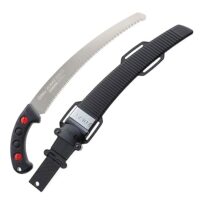Profi-Astsäge mit 330 mm gebogenem Blatt und Mirai-Me-Zahnung für schnelle und saubere Rückschnitte in Frischholz