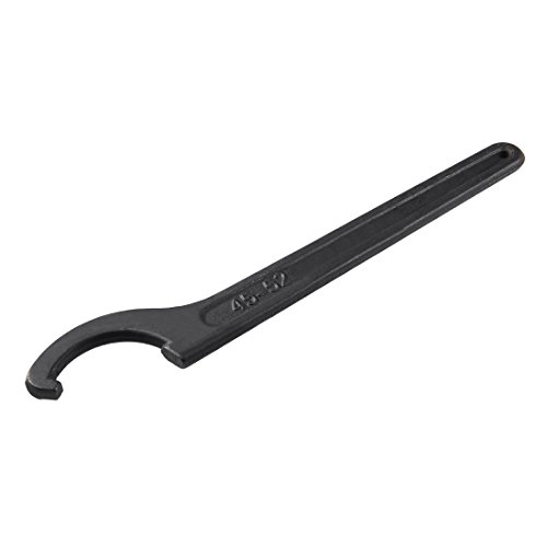Hakenschlüssel Spannzangen Rundmutter für 45-52mm, hochwertiger Kohlenstoffstahl, Einheitskörper mit Phosphatierung, ideal für Heimwerken, Antreiben von Schlüsselschrauben, Gewinderingen und Schäften