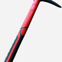 Spitzhacke 38 cm mit Gummigriff - Robuste Gartenhacke aus Stahl für harte Böden, Handhacke für Gartenarbeit und Outdoor-Aktivitäten