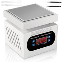 TLBZK 350W 220V Lötstation Heizplatte, LED Mikrocomputer elektrische Vorwärmung Rework Heater Lab - Effektive Lötstation für professionelle Anwendungen mit hohem thermischen Wirkungsgrad und schnellem Aufheizen