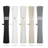 Yuiturt 100 Stück Plastik-Schweißtrahnen Kit für ABS, PVC, PE und PP, schwarze und weiße Schweißträger für verschiedene Anwendungen