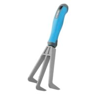 Leichter Handgrubber aus Aluminium und Kunststoff zum Auflockern von Erde, Unkrautentfernung und Graben, ideal für Gartenliebhaber, 29 cm
