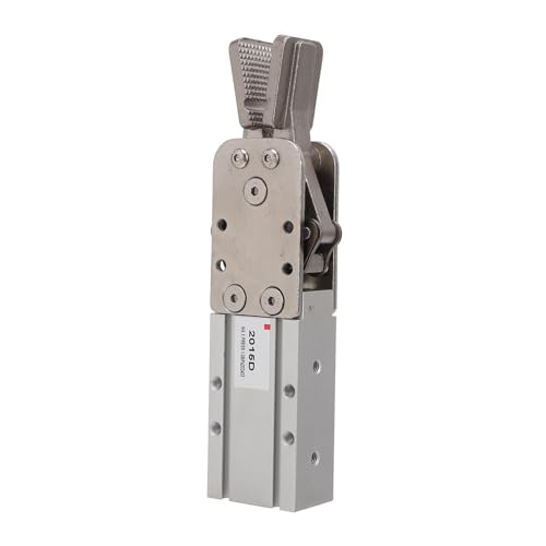 Pneumatischer Mini-Greifer mit doppelter Wirkung für industrielle Automatisierung und Fabrikwerkstatt, 1 KN Klemmkraft, Hartmetallmaterial, 20 Mm Hub