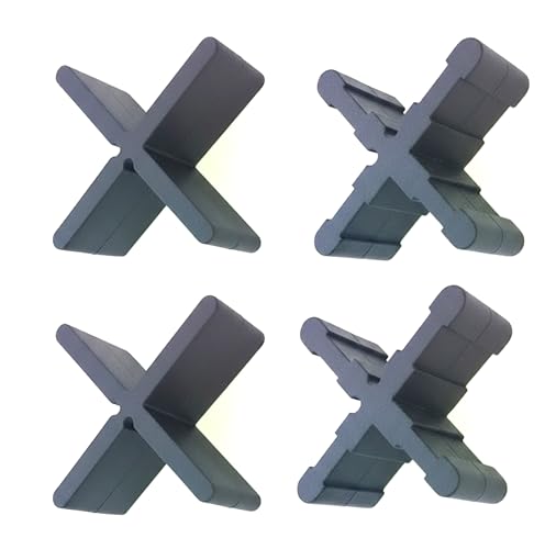 100 Stk. Fugenkreuze für Terrassenplatten 3 mm - 4 mm - 5 mm oder 6 mm Fugenbreite, Höhe 10 mm oder 20 mm