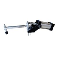 Pneumatische Spannvorrichtung GH-12050U-120 91 kg/200 lb Hochleistungs-Druckluftzylinder, Schnellspannvorrichtung für Holzbearbeitung, Schweißen und CNC-Bearbeitung