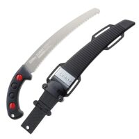 Silky Zübat professionelle Handsäge 270 mm, gebogene Astsäge mit 7,5 Zähnen/30 mm, japanische Zugsäge für Baumpflege, Gartenschnitt und präzise Holzarbeiten mit ergonomischem Griff